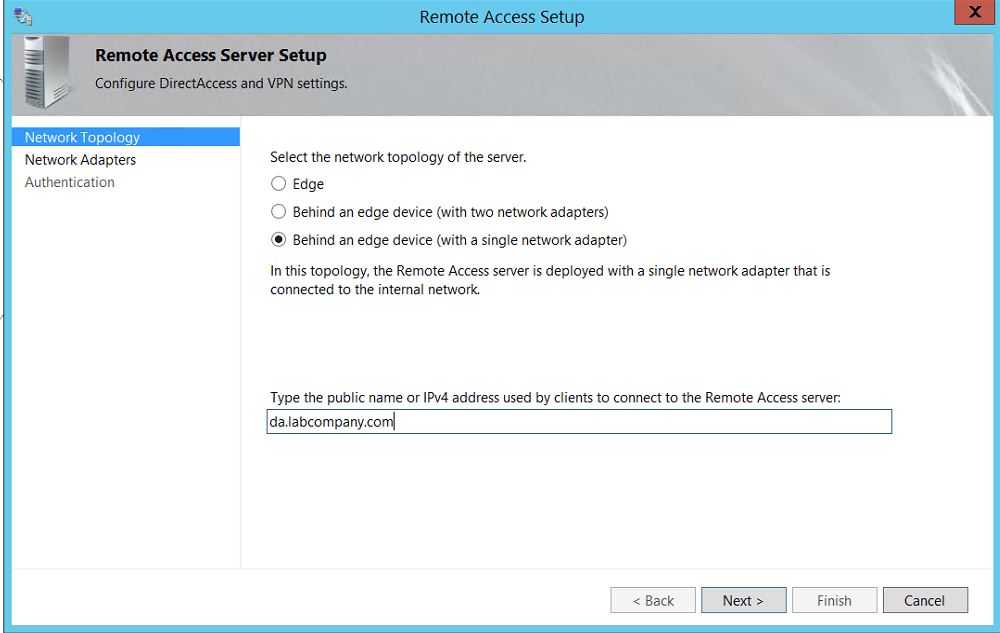 My Step-by-Step DirectAccess Configuration on Windows Server 2012 R2 ...